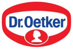 Obraz przedstawia logo firmy Dr.Oetker